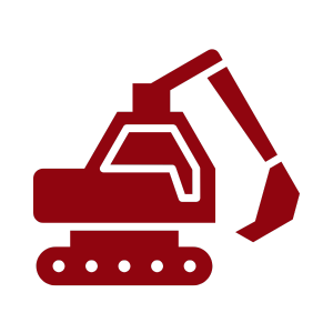 Excavation service icon
